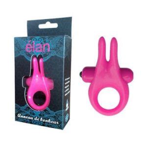 Anillo conejo Vibrador rosado Élan Margarita Sex Shop