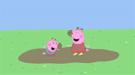 Peppa Pig - Muddy Puddles (full episode) on Make a GIF