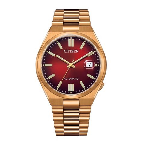 Đồng Hồ Nam Citizen Tsuyosa Automatic Red Dial Watch Nj0153 82x Màu Vàng Đặt Mua Giá Tốt