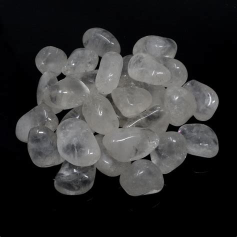 Quartz, Clear, tumbled, md, 16oz | The Crystal Man