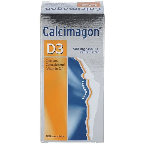 Calcimagon D Mg I E Kautabletten St Shop Apotheke