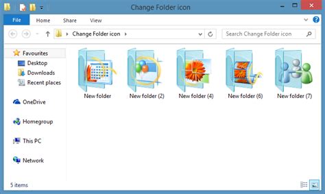 Windows 8 Folder Icon #421525 - Free Icons Library