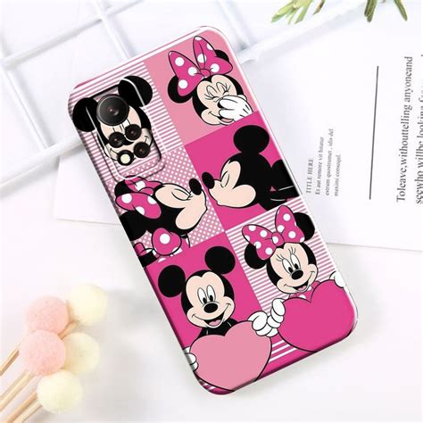 Jual INF18 Softcase Macaron Prokamera Infinix Hot 11s Nfc Gambar Kartun Lucu Mickey Mouse