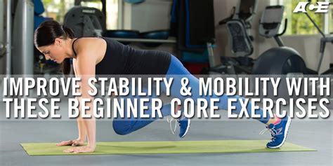 Beginner Ab And Core Exercises To Increase Stability And Mobility Core