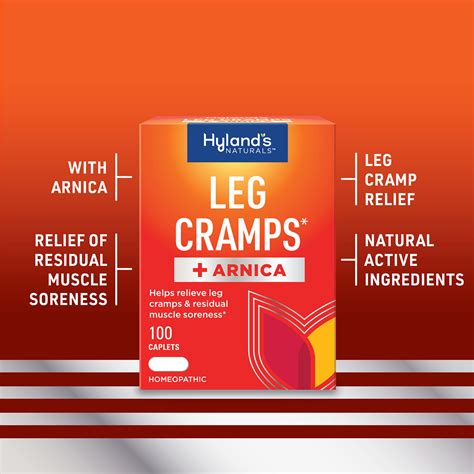 Hylands Leg Cramps Arnica Relief Of Leg Calf And Foot Cramps And Residual Soreness 100