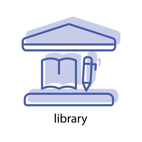 Library icon. the icon can be used for application icon, web icon ...