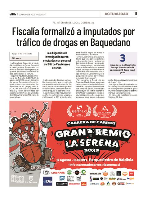 Diario El Día 06 08 2023 Diario El Día268034