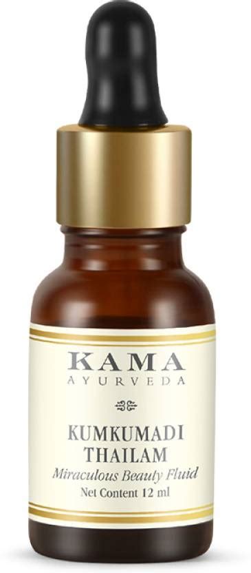 Kama Ayurveda Kumkumadi Miraculous Beauty Fluid Ayurvedic Night Serum Price In India Buy Kama