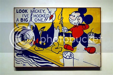 Look Mickey By Roy Lichtenstein Photo By Doctorrockandroll Photobucket