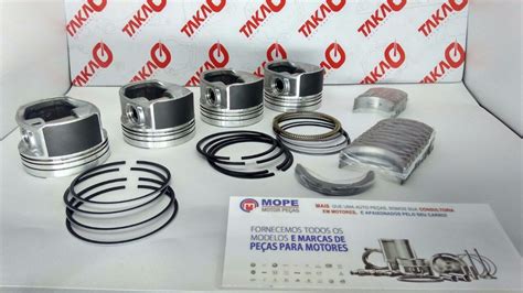 Kit Motor Vw Polo V Gasolina Pist O Anel Bronzina