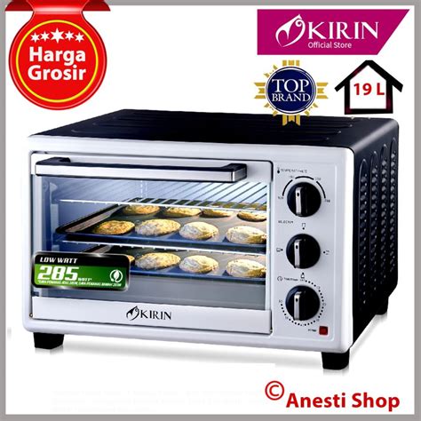 Jual Oven Listrik Low Watt Kirin KBO 190LW 19 L 285 Watt Original