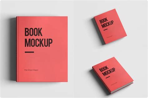 50 Mockups Gratis De Libros Para Diseño Editorial