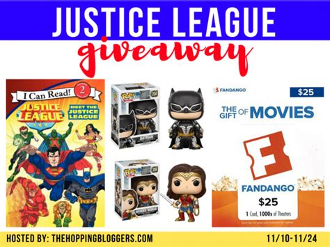 Justice League Giveaway #JusticeLeague - Kat Balog