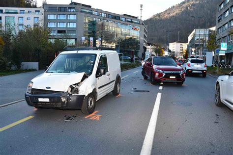 Chur Gr Lenkerin Nach Unfall Am Kopf Verletzt