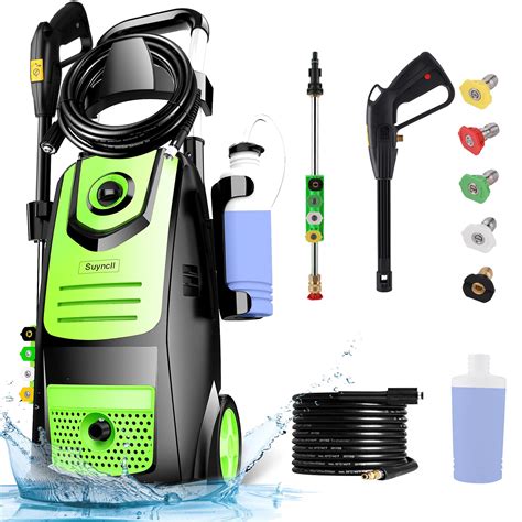 Buy Pressure Washer Suyncll Psi Electric Pressure Washer W