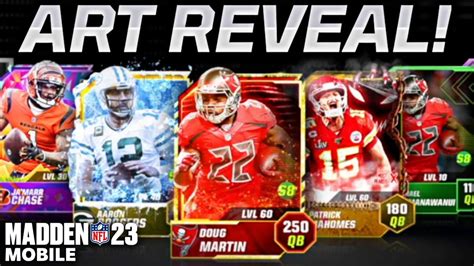 Madden Mobile Art Officially Revealed Card Art Hub Screen Store