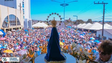 Romaria De Nossa Senhora Aparecida Em Campos Novos Diocese De Joa Aba