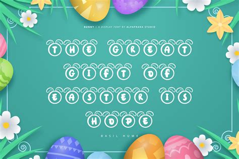 Bunny - Cute Display Font – Free Display Fonts, Fonts | pixelify.net