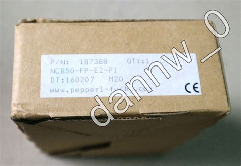 1PC New In Box Pepperl Fuchs P F NCB50 FP E2 P1 Sensor EBay