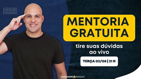 Mentoria gratuita Tire suas dúvidas ao vivo YouTube