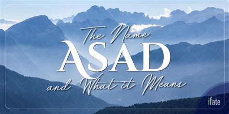 The Name Asad What It Means And Why Numerologists Love It