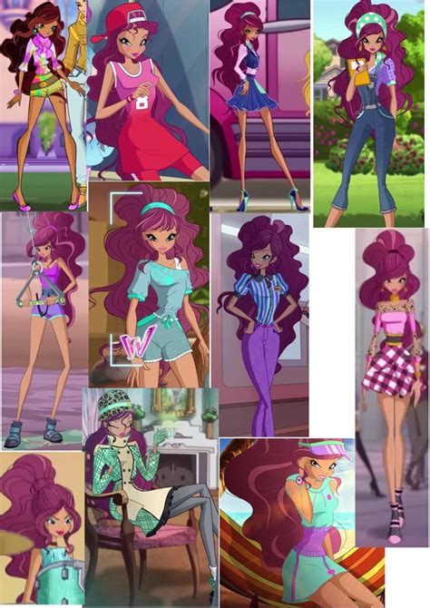 All Aisha Layla Outfits Winx Club