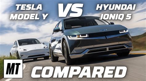 Comparison Test Hyundai Ioniq 5 Vs Tesla Model Y MotorTrend YouTube