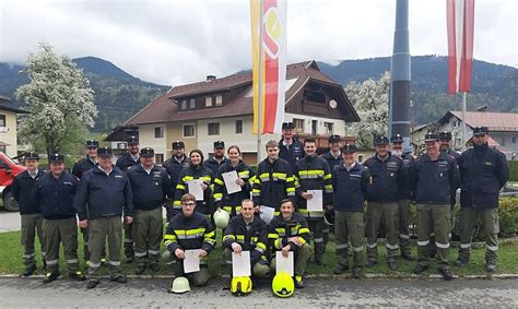 Gailtal Journal Feuerwehr Grundausbildung Im Bezirk Hermagor