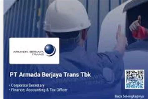 Lowongan Kerja Terbaru PT Armada Berjaya Trans Tbk Untuk Lulusan SMA