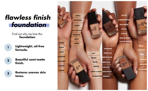 Elf Cosmetics Flawless Finish Foundation Muse Beauty