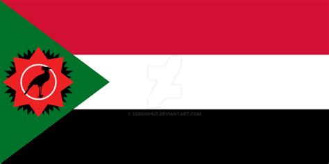 Sudan Socialist Republic (North Sudan) Flag by sergiohu7 on DeviantArt