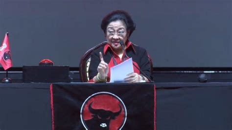 Megawati Sindir Kader PDIP Hanya Leha Leha Banyak Yang Belum Turun Ke