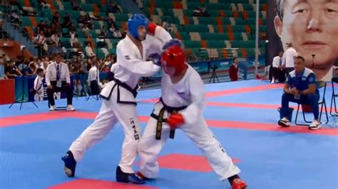 Male Sparring 16 17 Years Hellas Vs Kazakhstan TAEKWON DO ITF