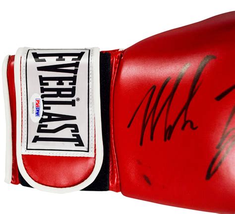 Lot Detail - Mike Tyson Signed Boxing Glove