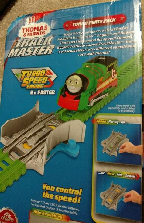 Thomas And Friends Trackmaster Turbo Percy Pack Motorized Action With