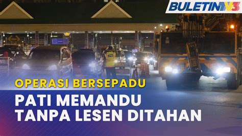 OPERASI BERSEPADU PATI Pandu Kereta Sewa Dari Pulau Pinang Ditahan