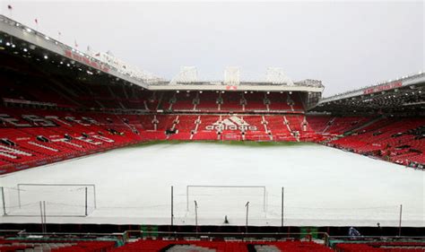 Manchester United vs Brighton: Old Trafford SNOW could postpone game ...