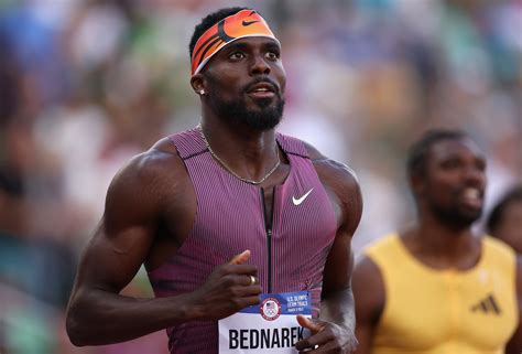 Kenny Bednarek Wins Silver Medal In Mens 200m Race At 2024 Olympics