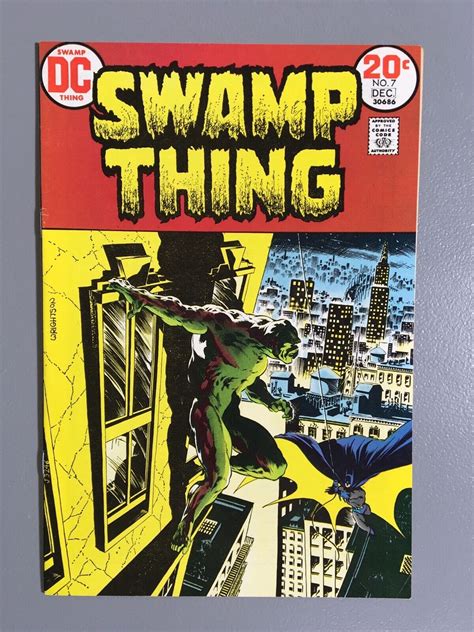 Swamp Thing Vol Classic Batman Cover By Bernie Wrightson