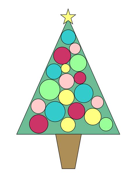 Christmas Tree Ornaments Clip Art - Cliparts.co