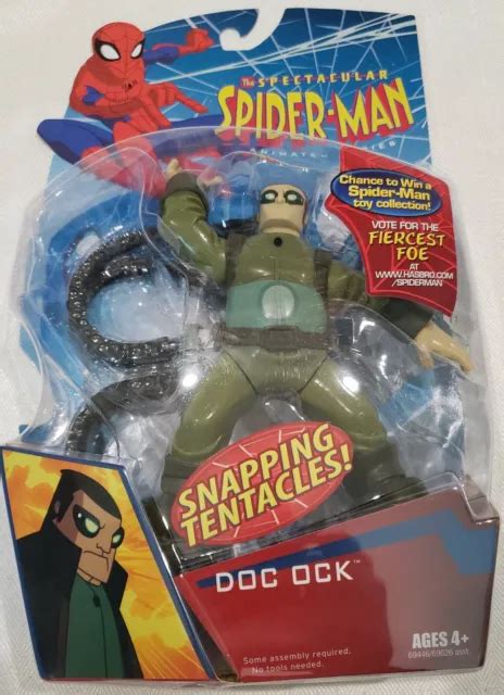 HASBRO SPECTACULAR SPIDER MAN Animated Doc Ock Tentacles Factory