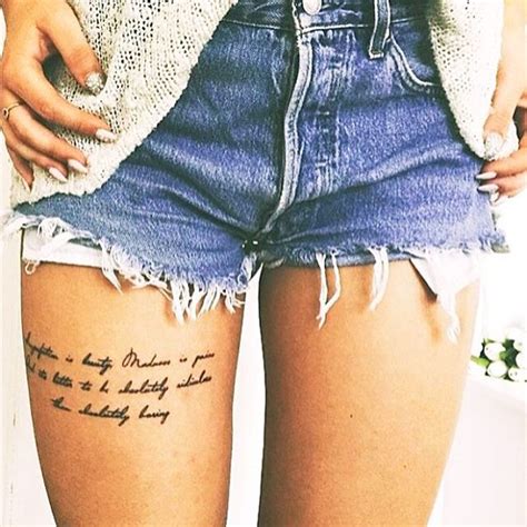 Top Des Tatouages Avec Une Citation Ou Un Message