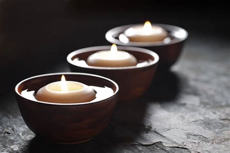 romantic floating candles  scratch