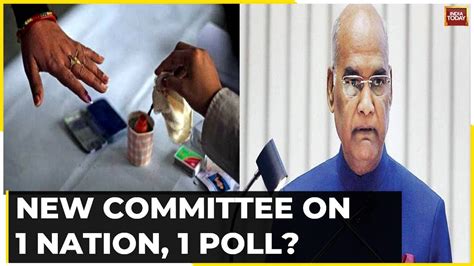 Pm Modi Forms Committee On 1 Nation 1 Poll Panel Headed By Ex