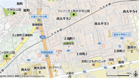 大分県大分市上田町 郵便番号 〒870 0886：マピオン郵便番号