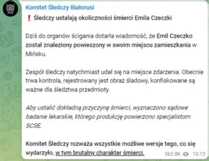 Dezerter Emil Czeczko Znaleziony Martwy