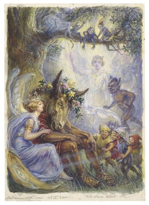 A Midsummer Night S Dream Midsummer Nights Dream Dream Illustration