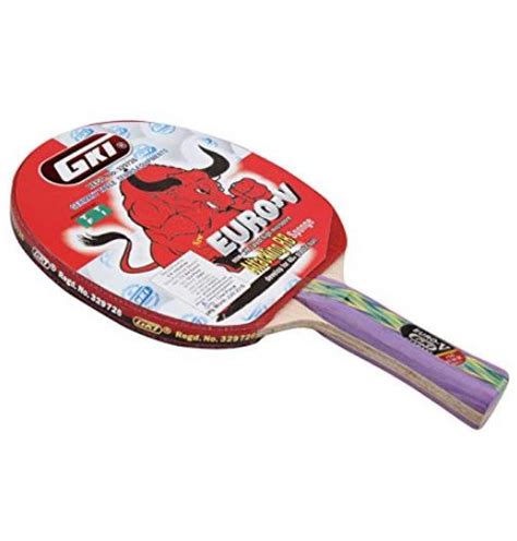 Gki Euro V Table Tennis Racquet Multicolor Big Value Shop