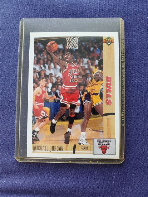 Michael Jordan Upper Deck Etsy