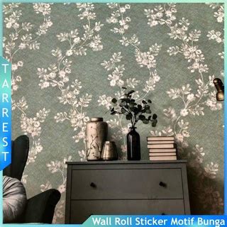 Jual Wallpaper Sticker Roll Gulung Dinding Ukuran Cmx M Motif Bunga